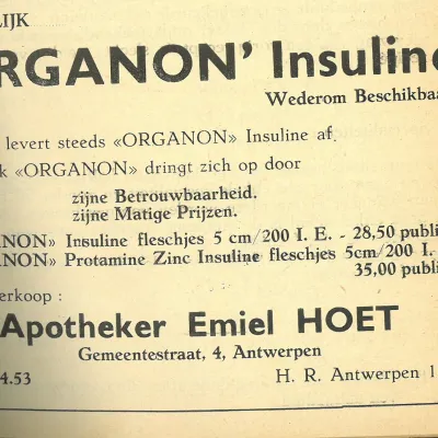 1946_Organon insuline