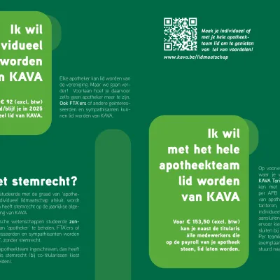 Flyer lidmaatschap 2025